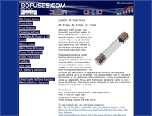 Tablet Screenshot of bdfuses.com